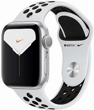 Apple Watch Nike Series 5 44 мм (алюминий серебристый/чистая платина) фото 1
